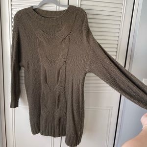 Aerie Open Knit Oversized XS Sweater